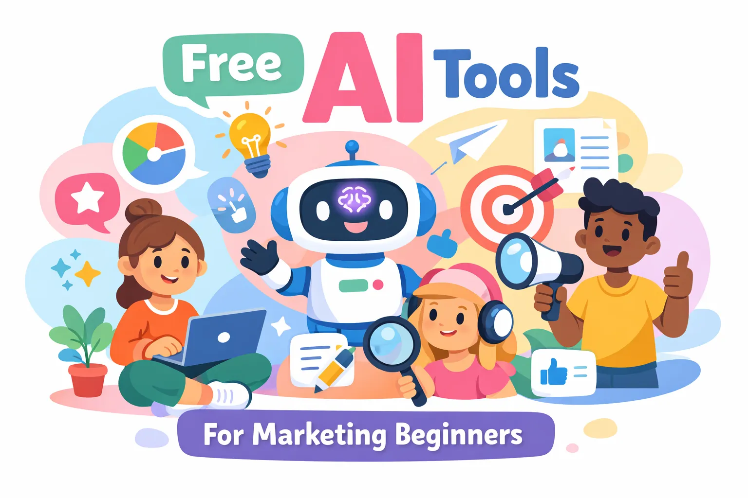 Best Free AI Tools for Digital Marketing Beginners
