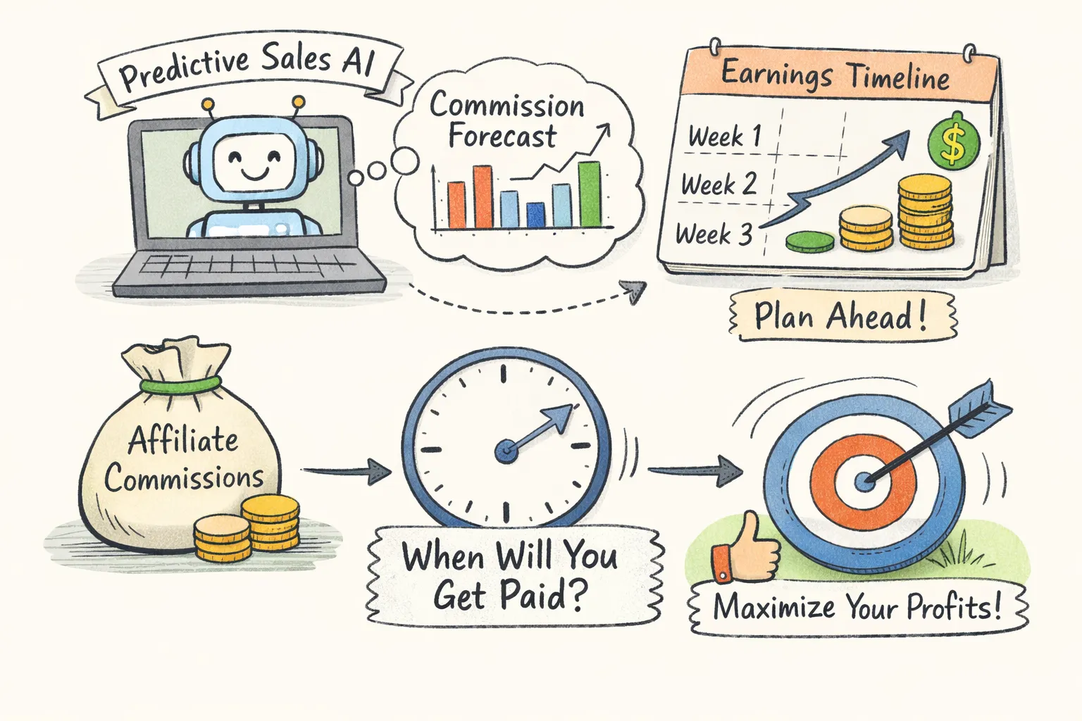 Predictive Sales AI: Plan Your Affiliate Commission Timeline