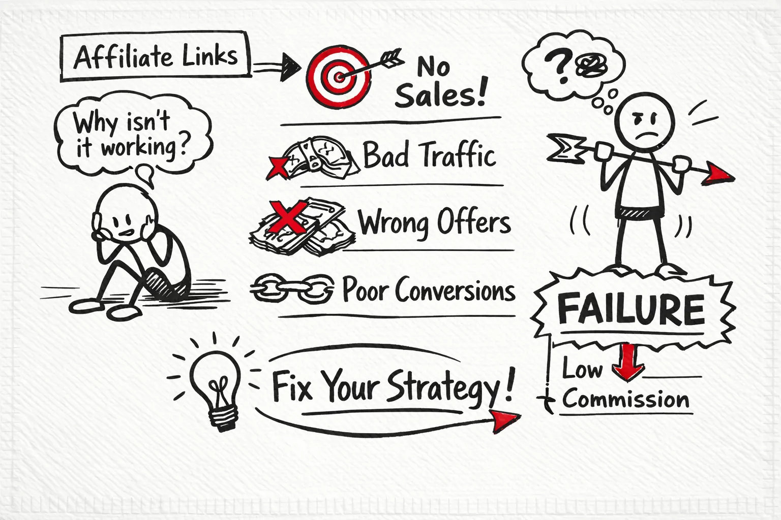 Affiliate Marketing Strategy: Why Yours Keeps Failing