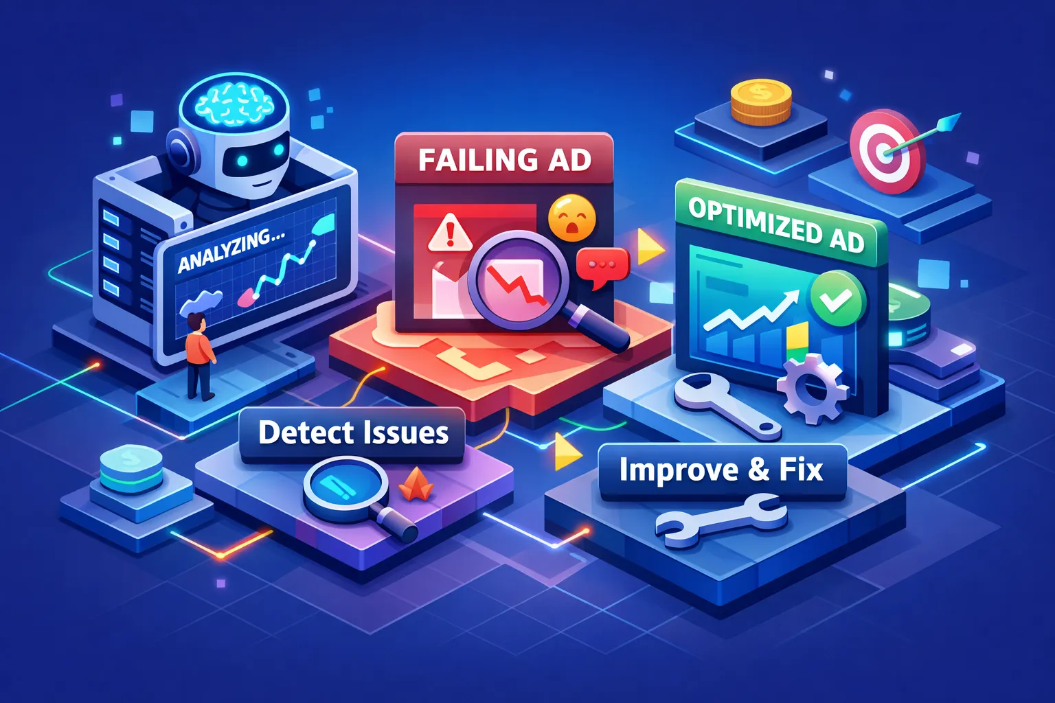 AI Advertising Tools That Identify and Fix Failing Ads