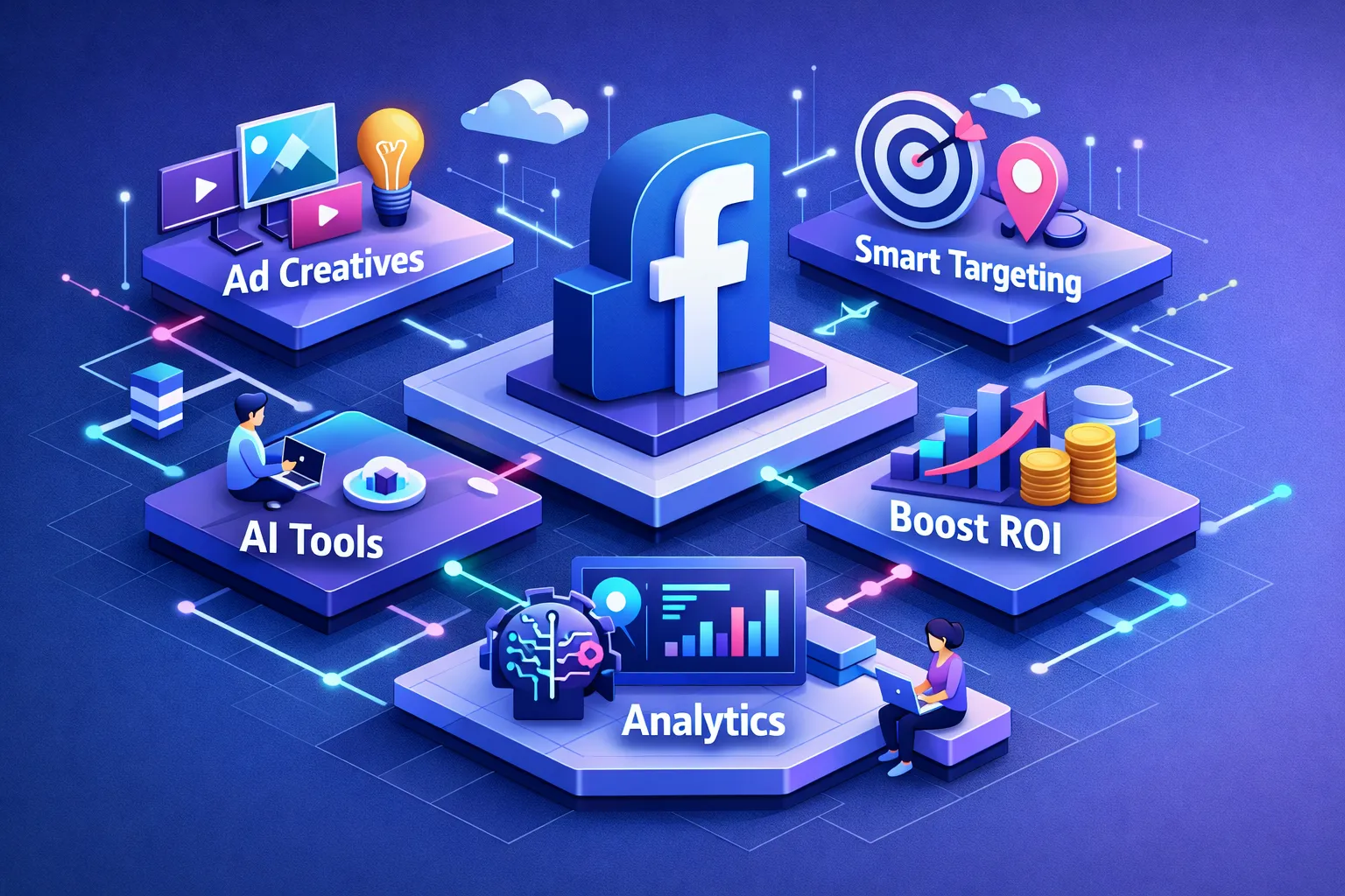facebook ads ai: 7 tools to boost creatives, targeting & ROI