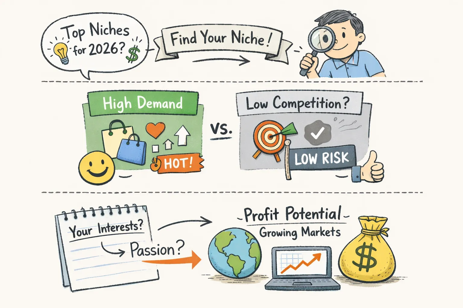Profitable affiliate niches in 2026: how to pick yours