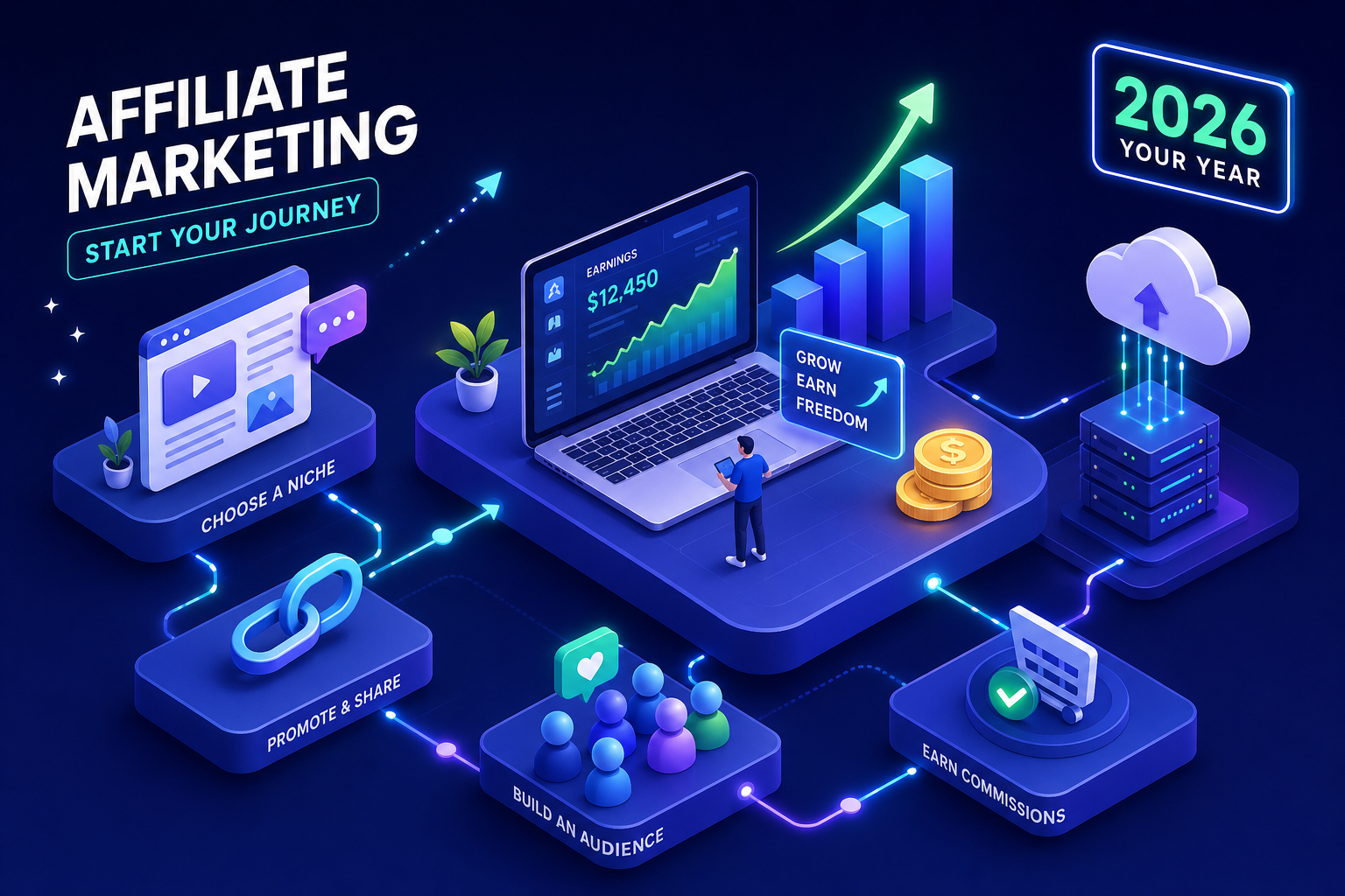 Start Affiliate Marketing in 2026: Your First 8 Steps